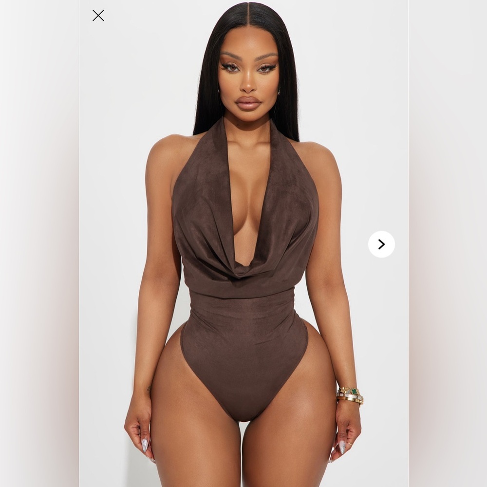 Cowgirl Era Suede Bodysuit